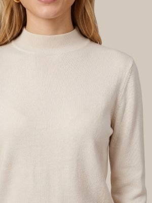 CS knit pullover Sand