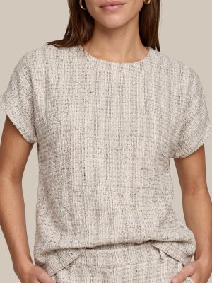 CS top Tesja Camel/multi colour