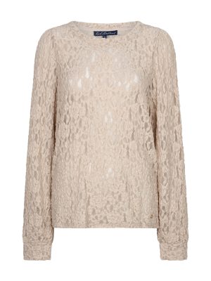 Red Button top kant Stone