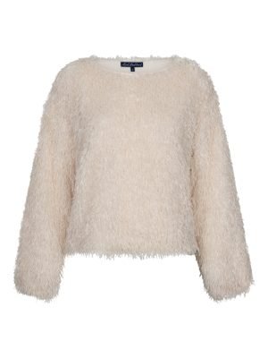 Red Button vest Fiona veren Ecru