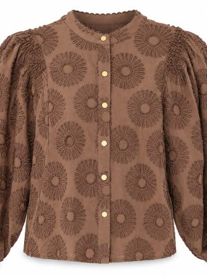 Icnk blouse Sunny bloemen kant