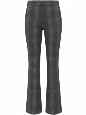 Icnk broek Aleyna knitted check Dark Brown