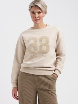 Lady day sweater academy melange Vanille