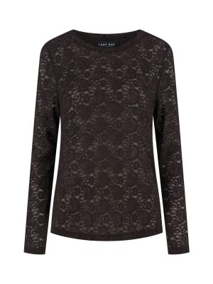 Lady day laced top Joss Paisley dark Brown