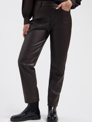 Lady day broek Idina dark Brown