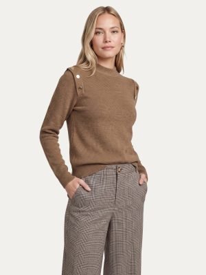 CS the label Kalina knit pullover Khaki