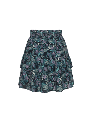 Fluresk rok Jace skirt Black/Wood Ash