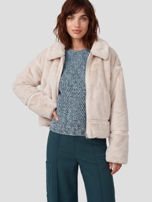Fluresk Joey coat Wood Ash