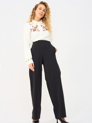 Mi Piace trouser straight heavy black