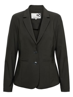 &Co woman blazer Phileine heavy travel Dark Khaki