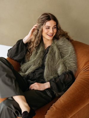 &Co woman jacket Cilly Dark Khaki