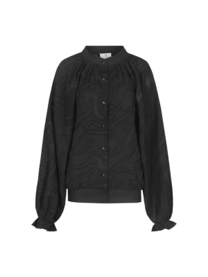 CS the label blouse Linora Zwart
